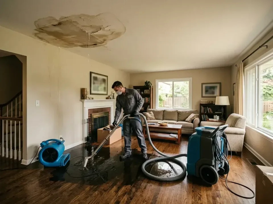 attic-pipe-burst-ceiling-drip-008 — frequently asked questions, Water Damage Restoration & Carpet Care in Easley, SC